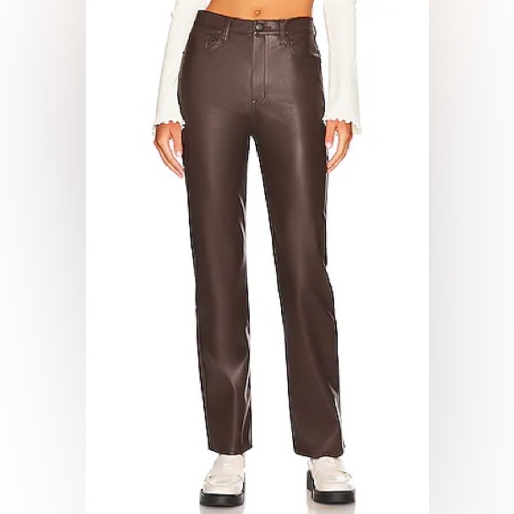 PISTOLA Faux‎ Leather Pants | Size 25 | Excellent Condition
